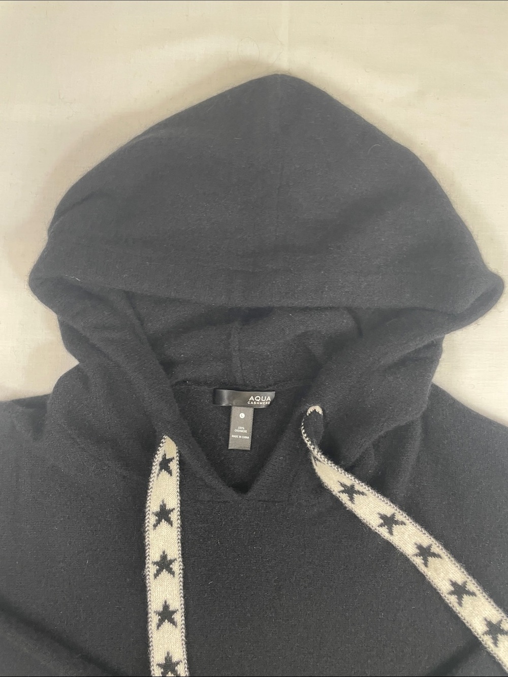 Hoodie Cashmere Oversized Black Jumper Sweater WL - Picture 9 of 10